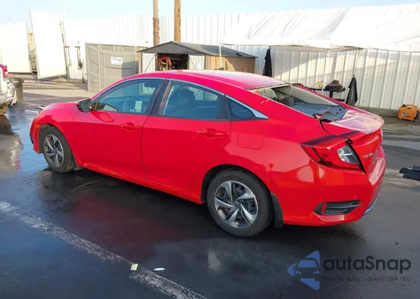 2021 Honda Civic Lx из США, поврежденный, VIN 2HGFC2F61MH535513